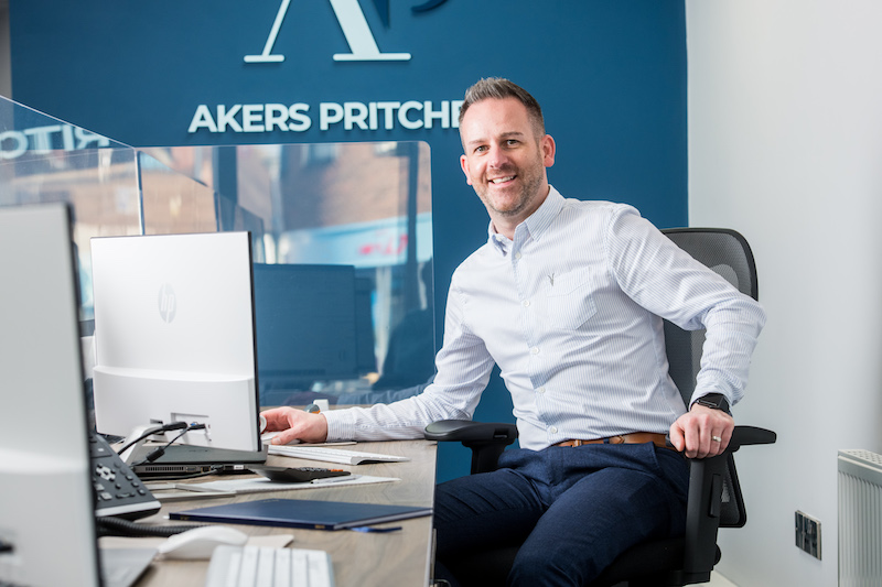 James Akers in the office | Looking to Re-Mortgage? - Akers Pritchett | Akers Pritchett